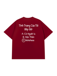 Áo Thun Relaxed Fit Tình Trạng Của Tôi