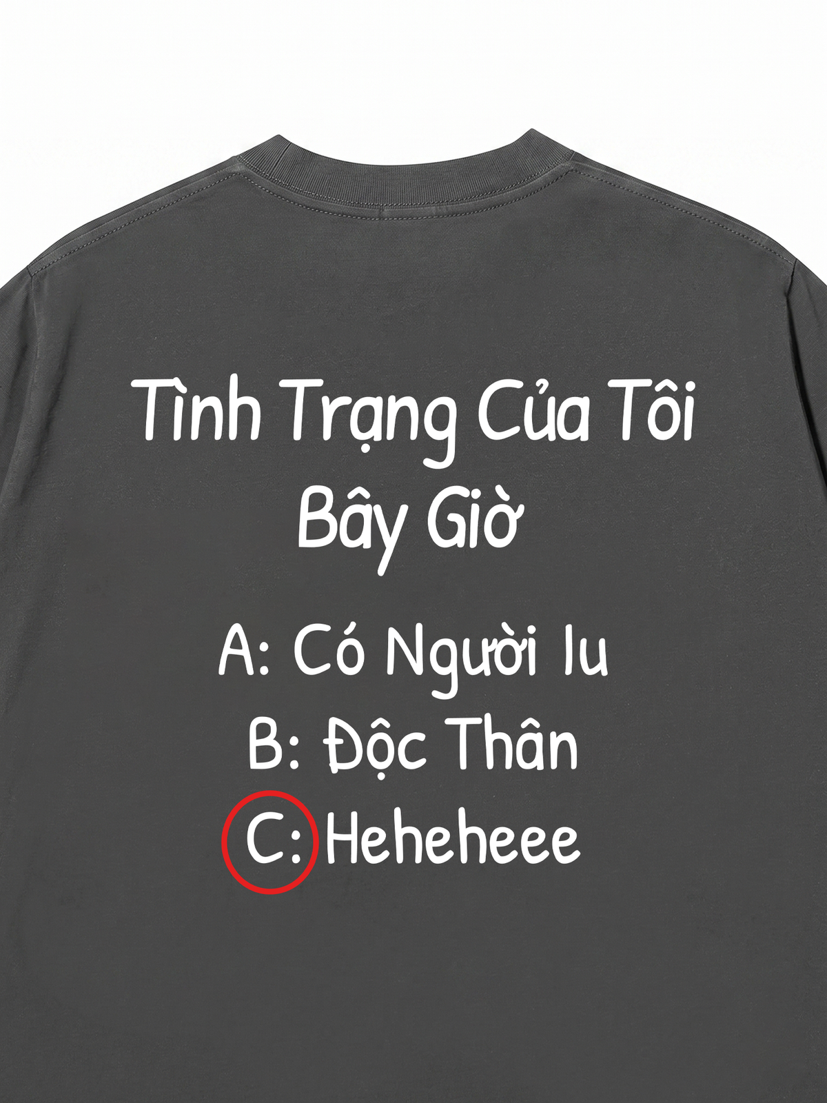 Áo Thun Relaxed Fit Tình Trạng Của Tôi