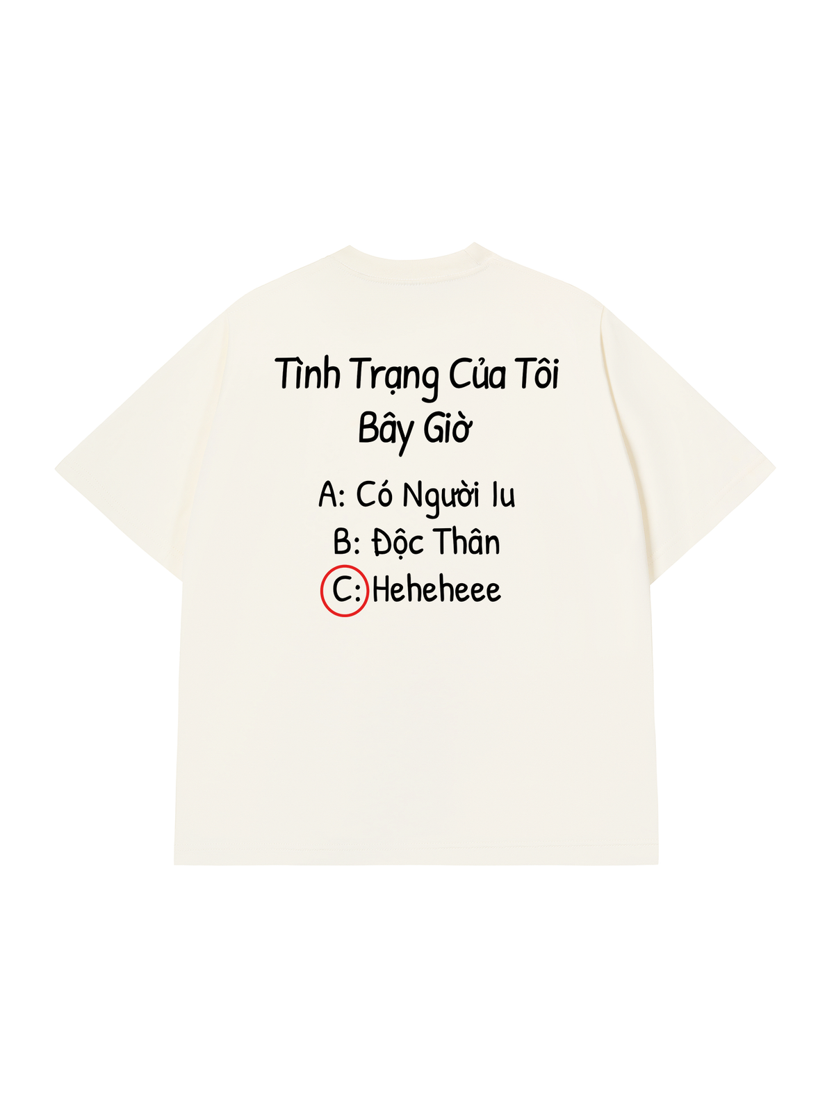 Áo Thun Relaxed Fit Tình Trạng Của Tôi