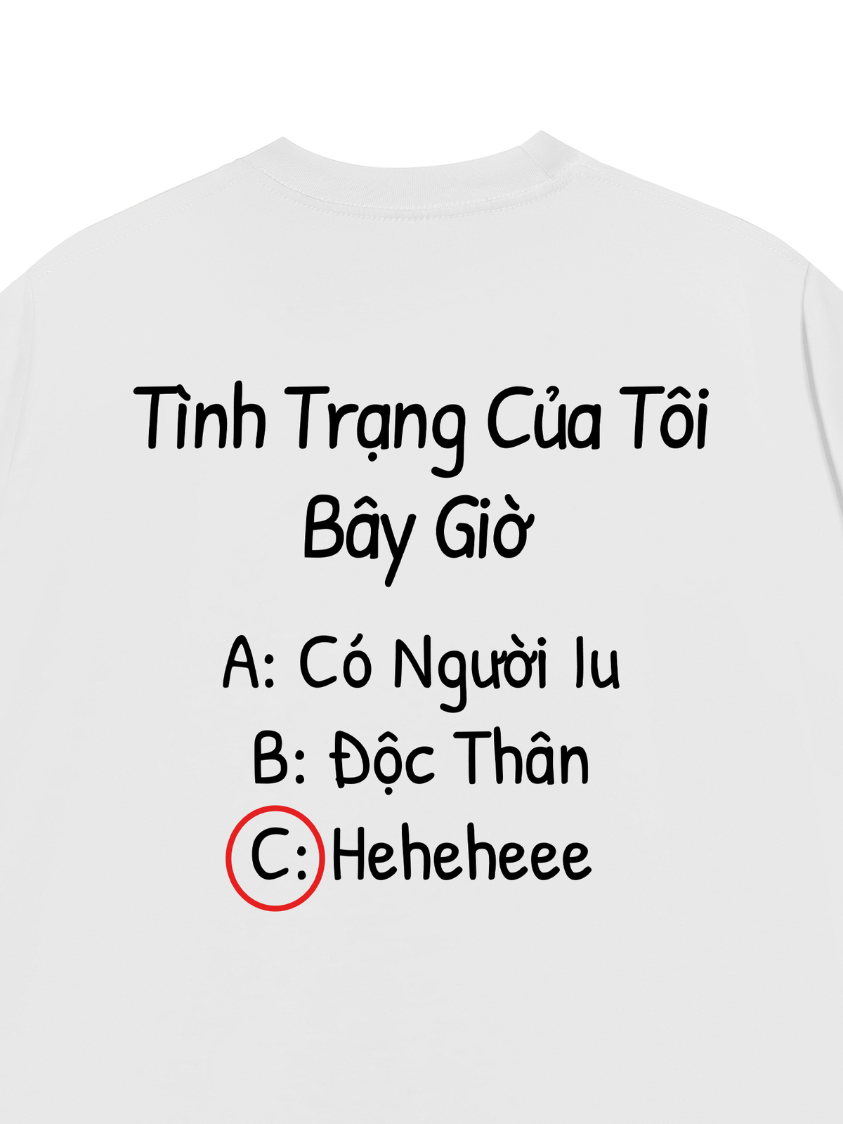 Áo Thun Relaxed Fit Tình Trạng Của Tôi