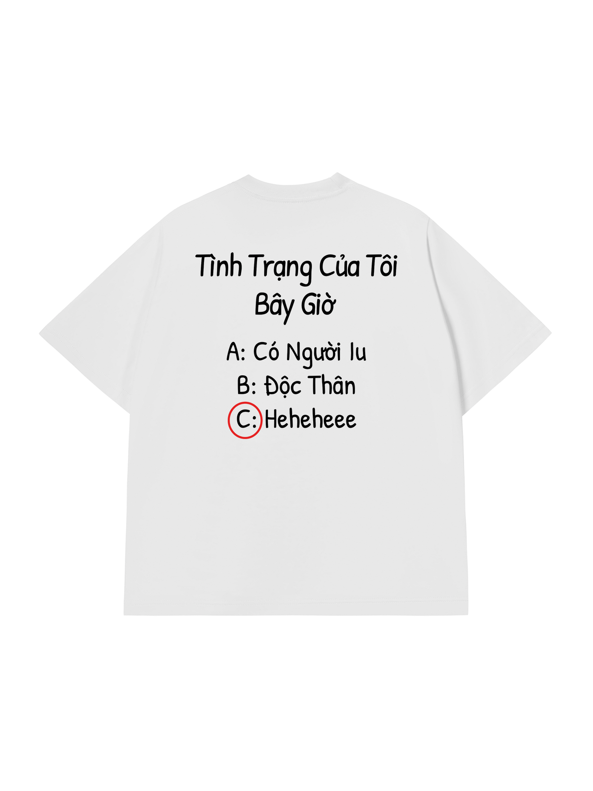 Áo Thun Relaxed Fit Tình Trạng Của Tôi