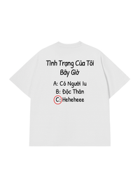 Áo Thun Relaxed Fit Tình Trạng Của Tôi