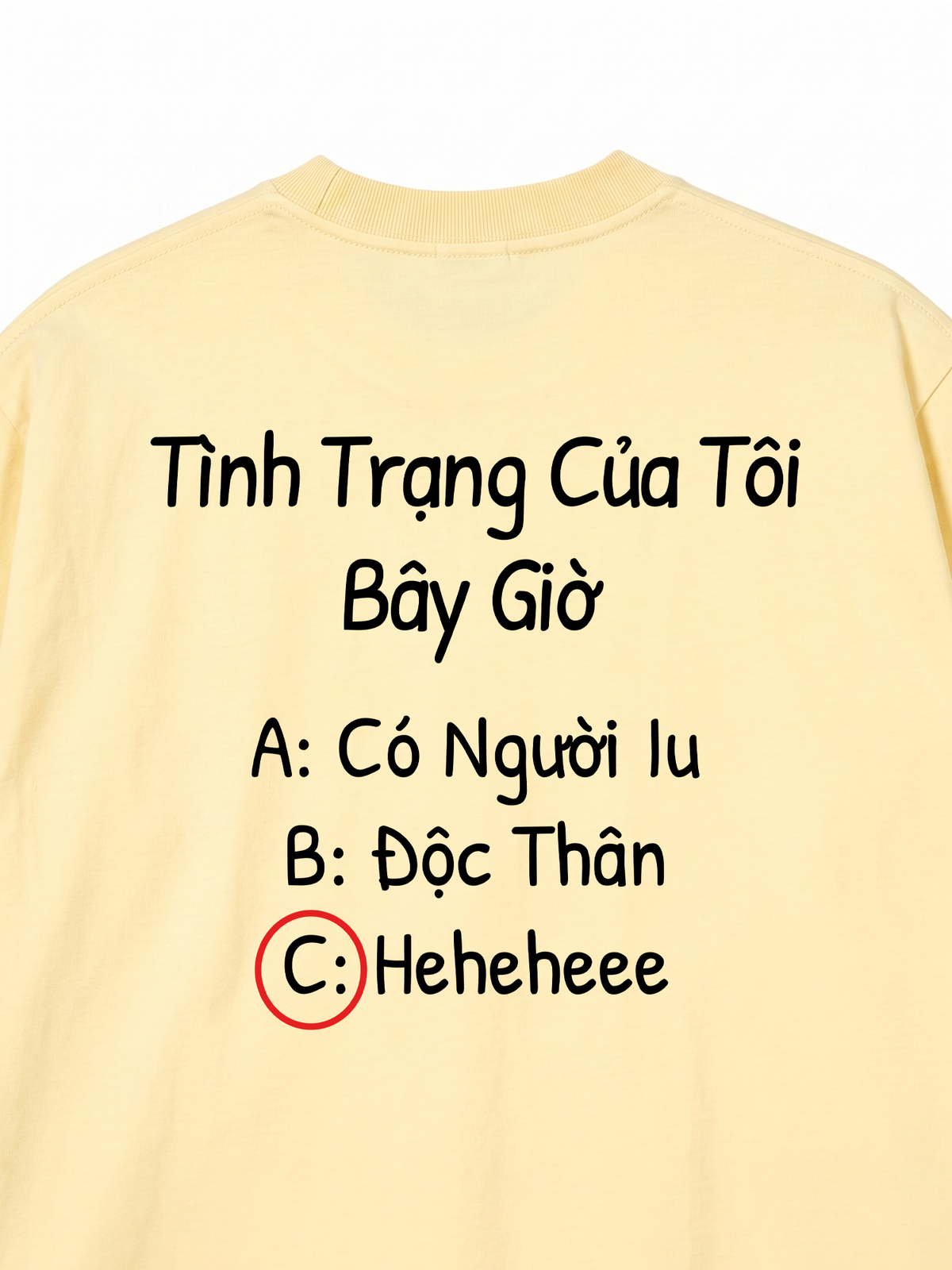 Áo Thun Relaxed Fit Tình Trạng Của Tôi