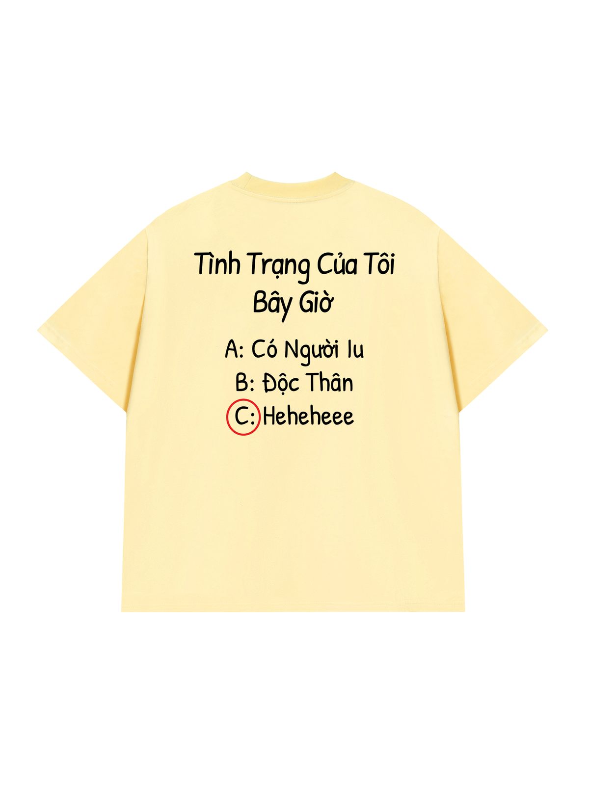 Áo Thun Relaxed Fit Tình Trạng Của Tôi