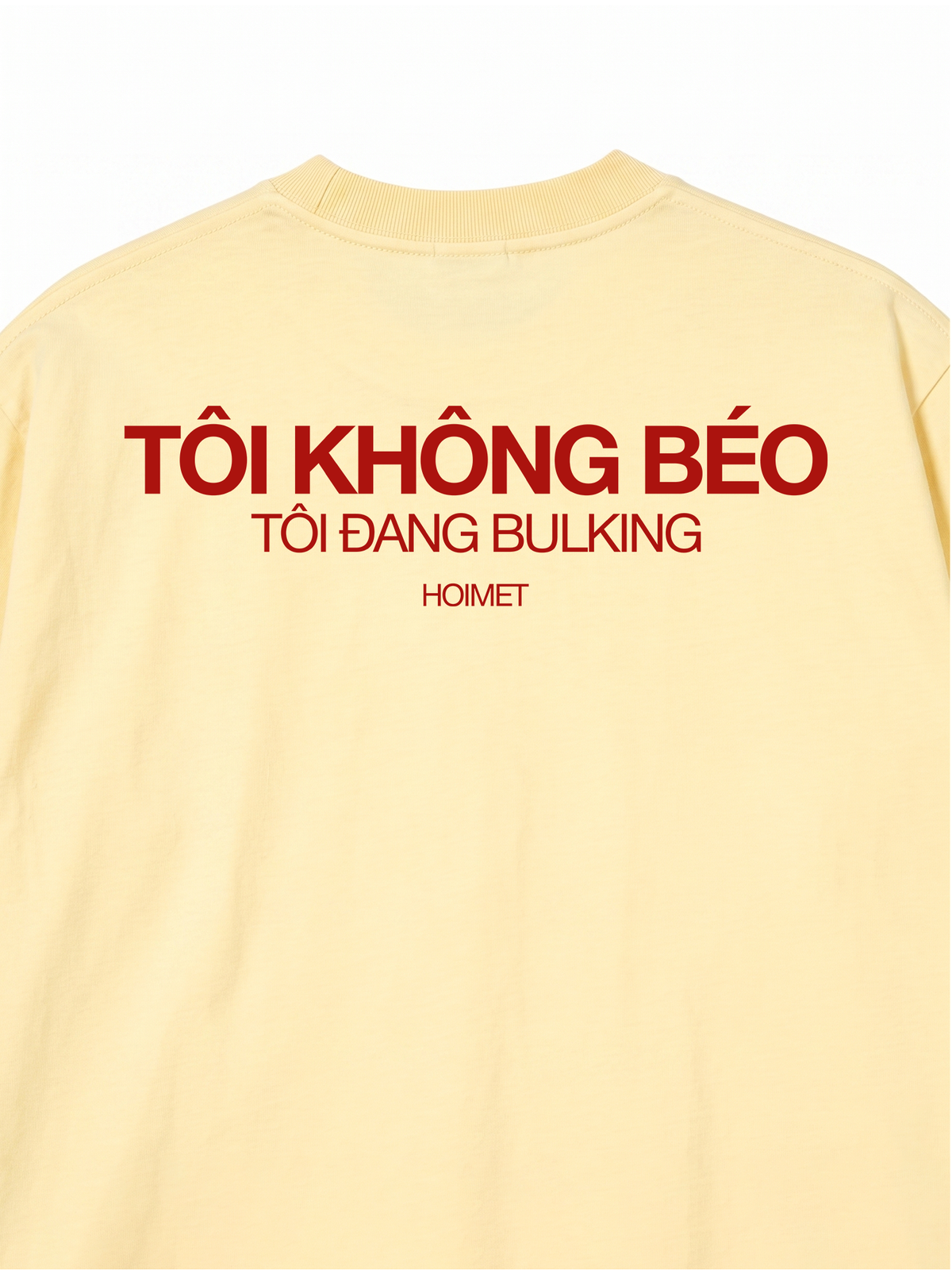Áo Thun Relaxed Fit Tôi Không Béo