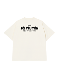 Áo Thun Relaxed Fit Tôi Yêu Tiền
