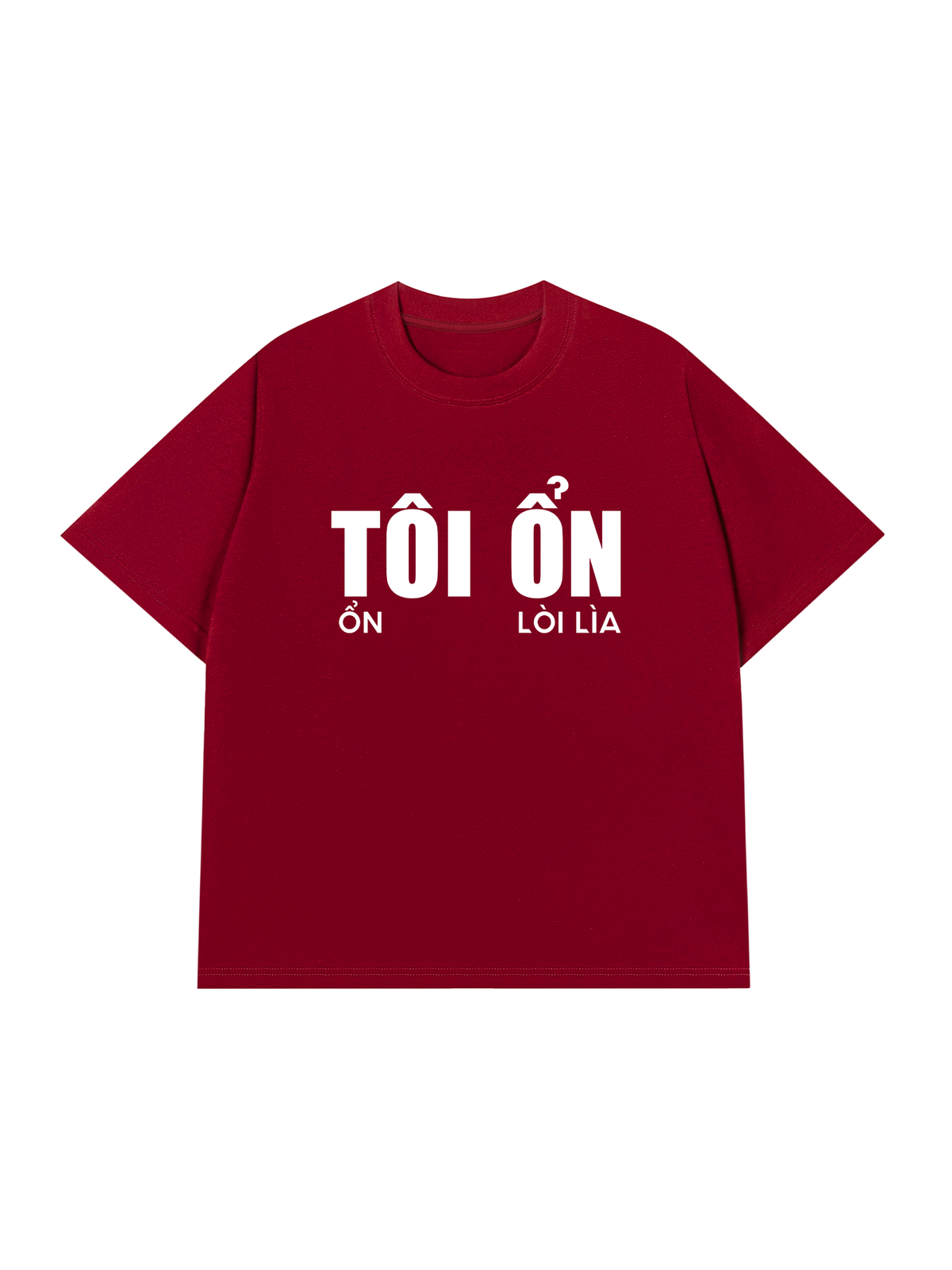 Áo Thun Relaxed Fit Tôi Ổn