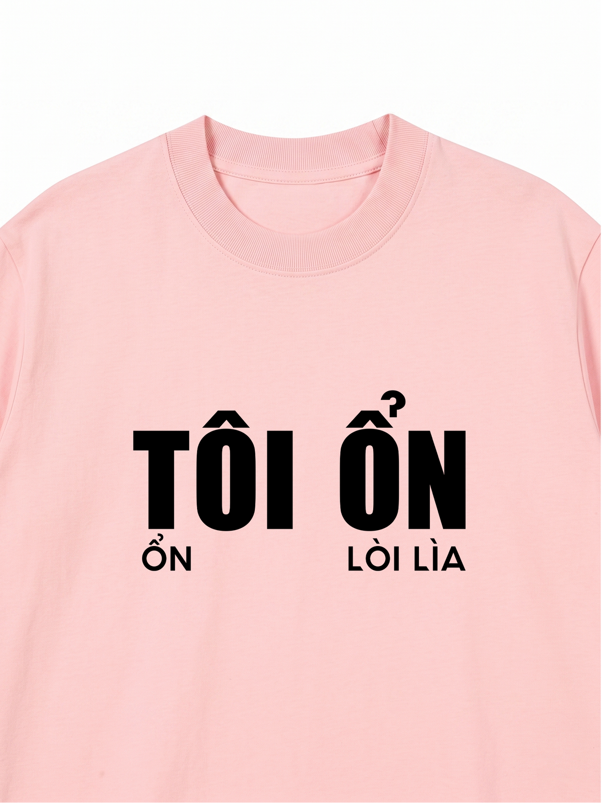 Áo Thun Relaxed Fit Tôi Ổn