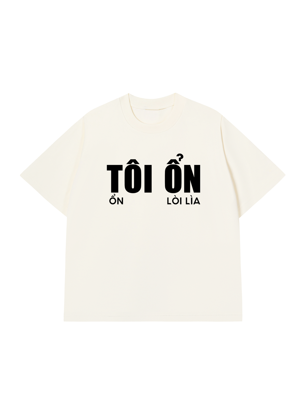 Áo Thun Relaxed Fit Tôi Ổn