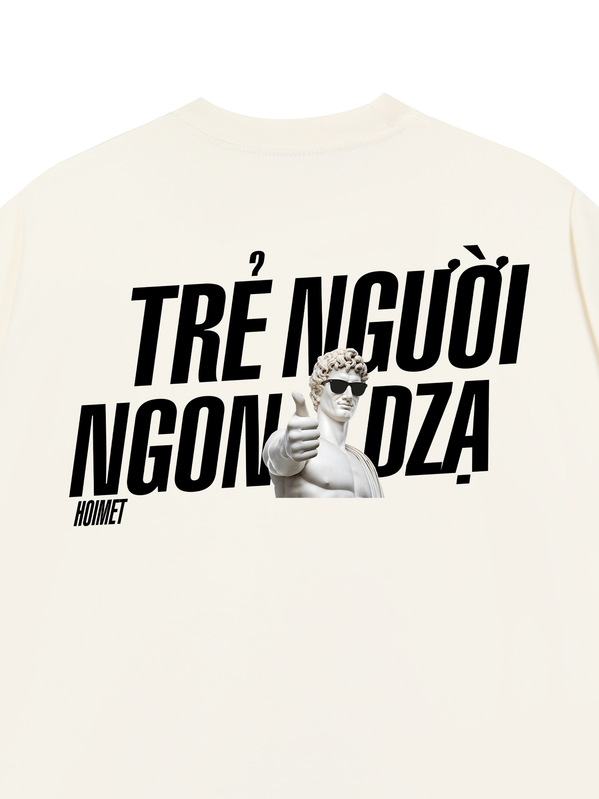 Áo Thun Relaxed Fit Trẻ Người Ngon Dzạ