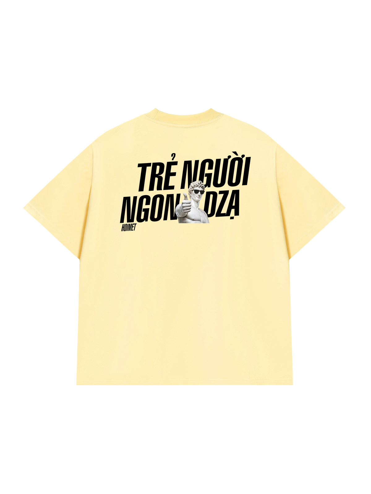 Áo Thun Relaxed Fit Trẻ Người Ngon Dzạ