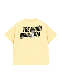 Áo Thun Relaxed Fit Trẻ Người Ngon Dzạ