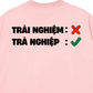 Áo Thun Relaxed Fit Trả Nghiệp