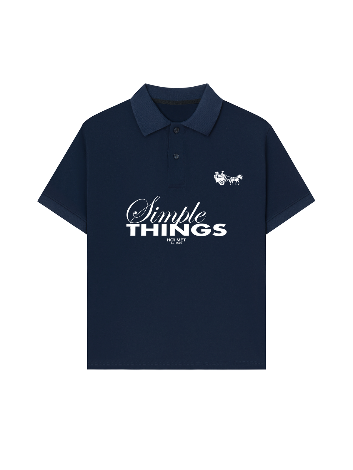 Áo Polo Relaxed Fit Simple Things