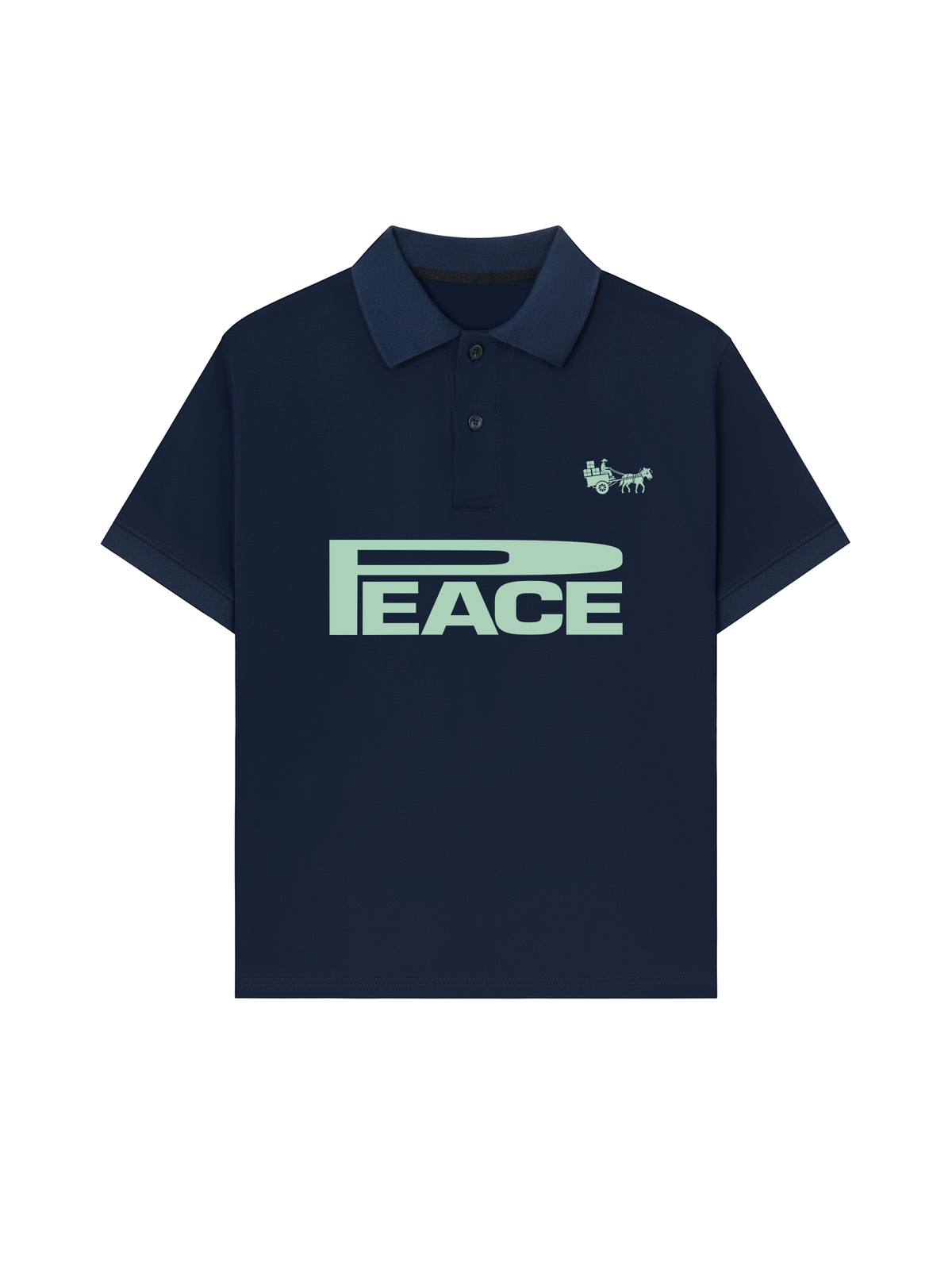 Áo Polo Relaxed Fit Peace