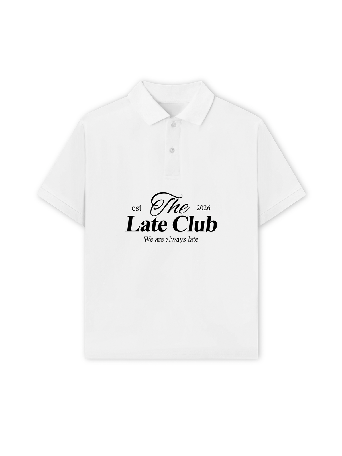 Áo Polo Relaxed Fit The Late Club