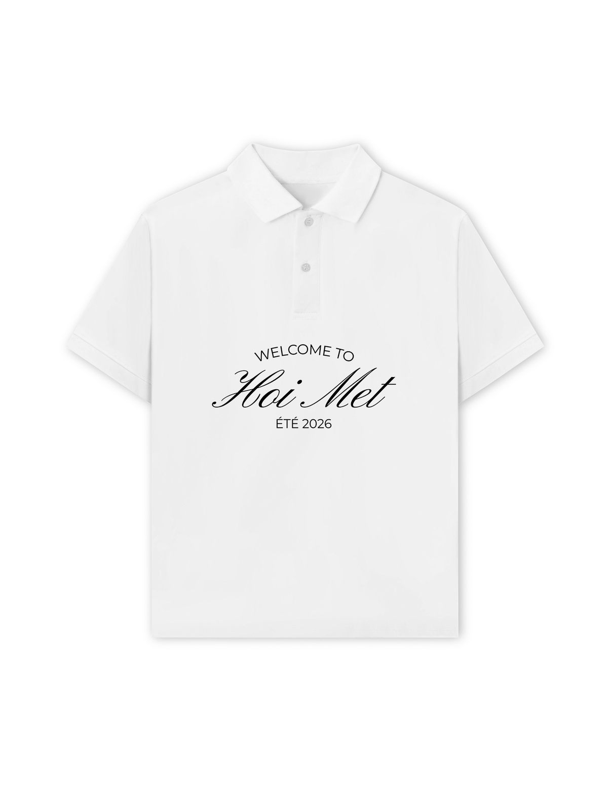 Áo Polo Relaxed Fit Welcome To Hơi Mệt