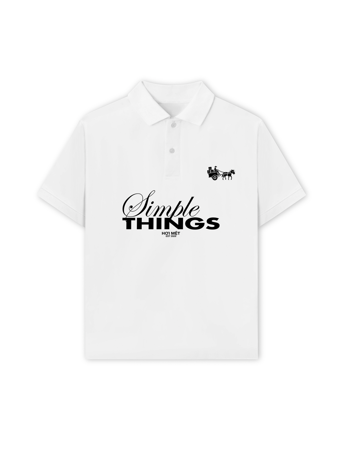 Áo Polo Relaxed Fit Simple Things