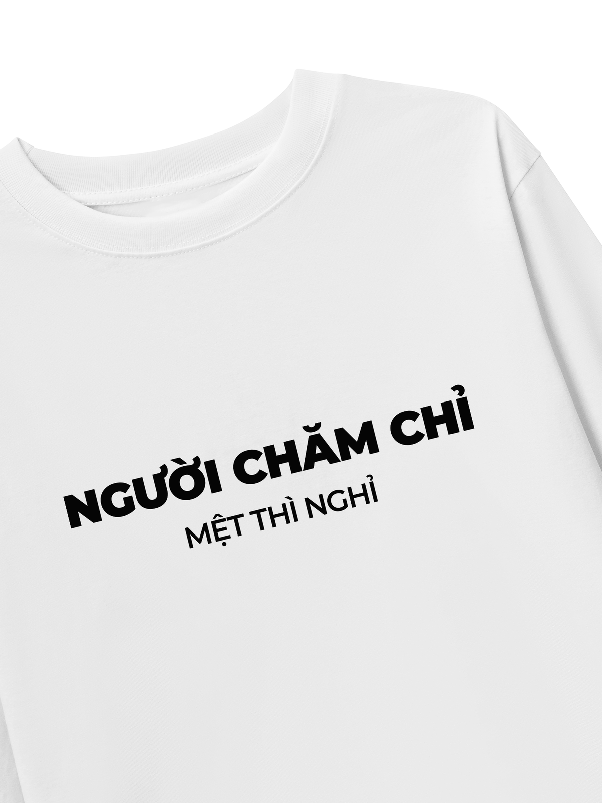 Áo Dài Tay Người Chăm Chỉ
