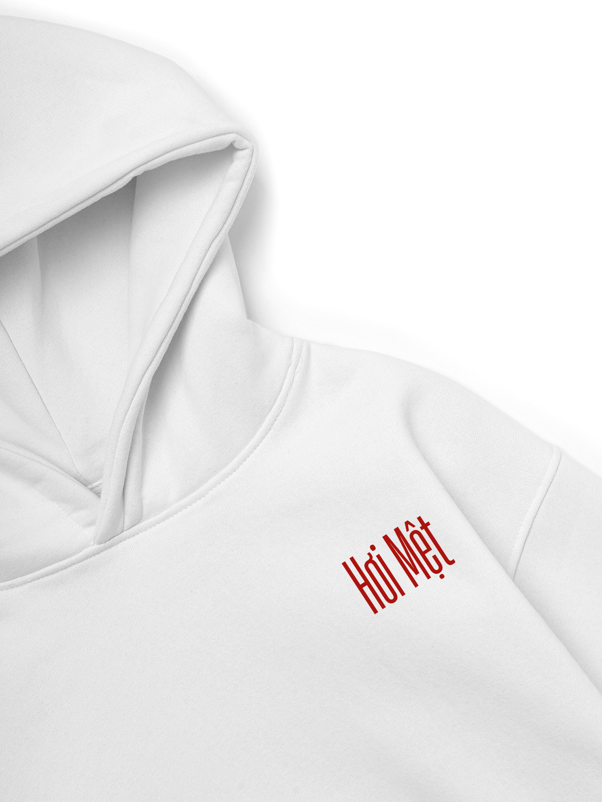 Áo Hoodie Nỉ Hai Da Tôi Không Béo