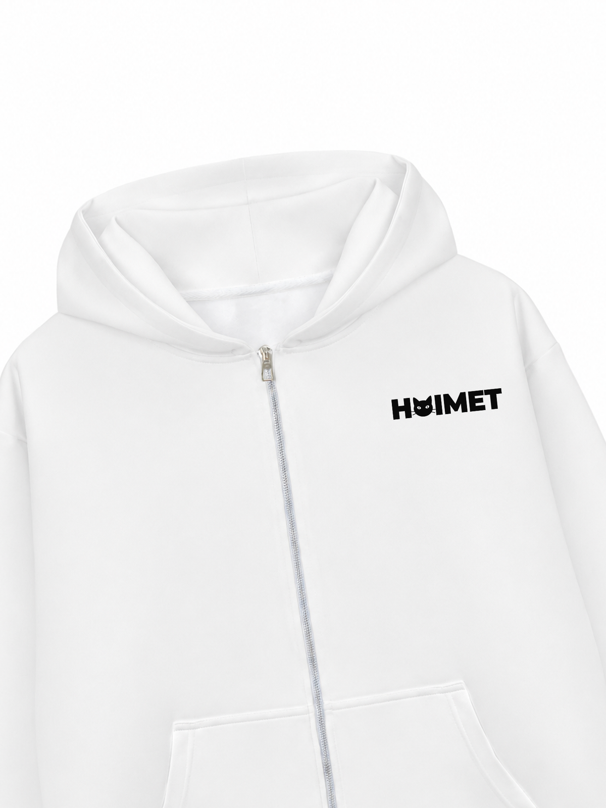 Áo Hoodie Zip Nỉ Hai Da Để Cho Mèo Ngủ
