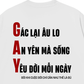 Áo Thun Relaxed Fit Gác Lại Âu Lo