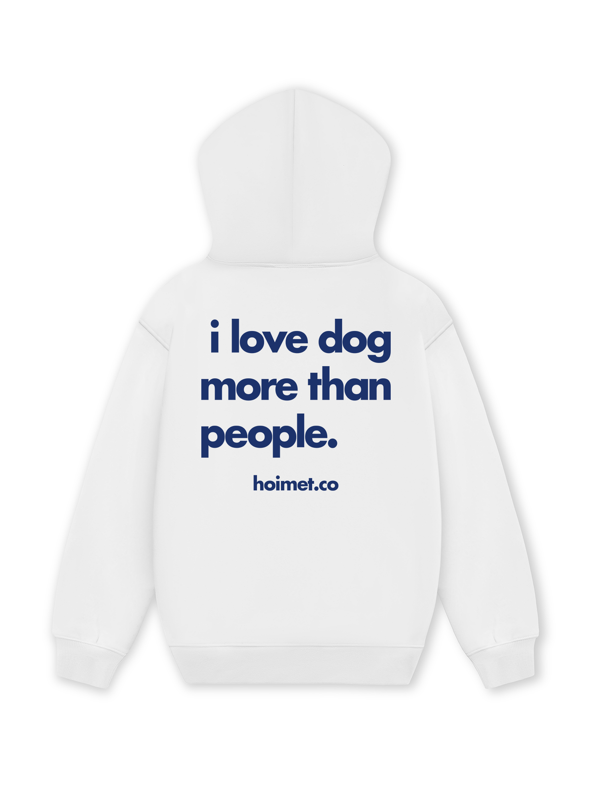 Áo Hoodie Nỉ Hai Da I Love Dog