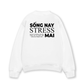 Áo Sweater Nỉ Hai Da Sống Nay Stress Mai