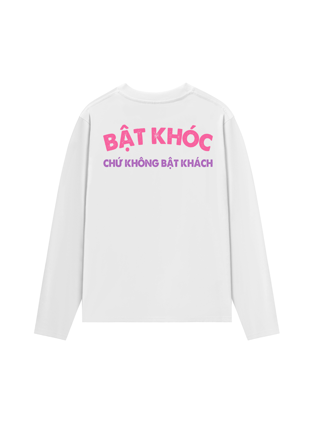 Áo Dài Tay Bật Khóc Chứ Không Bật Khách
