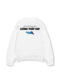 Áo Sweater Nỉ Hai Da Lương Thấp Hay Cười