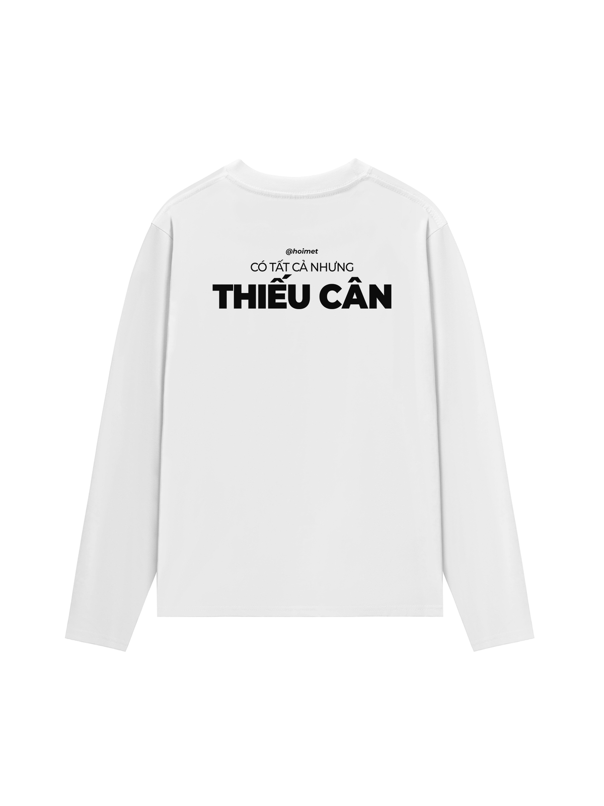Áo Dài Tay Thiếu Cân