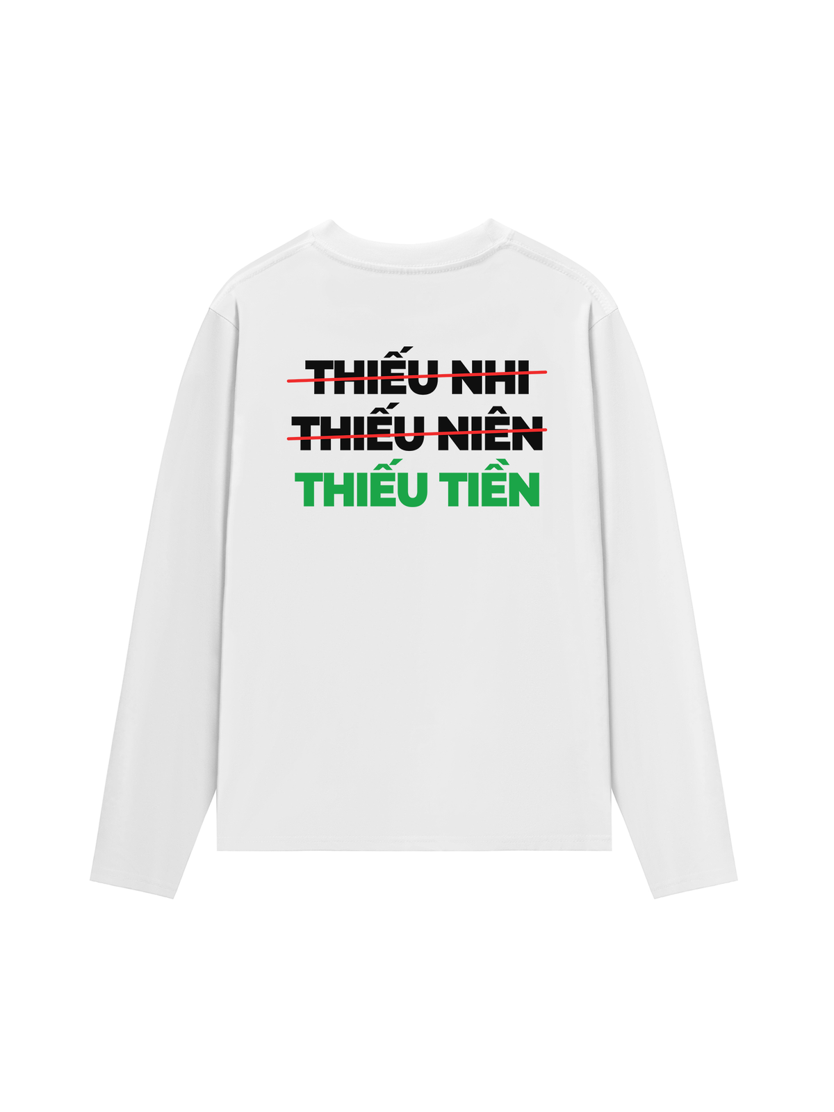 Áo Dài Tay Thiếu Tiền