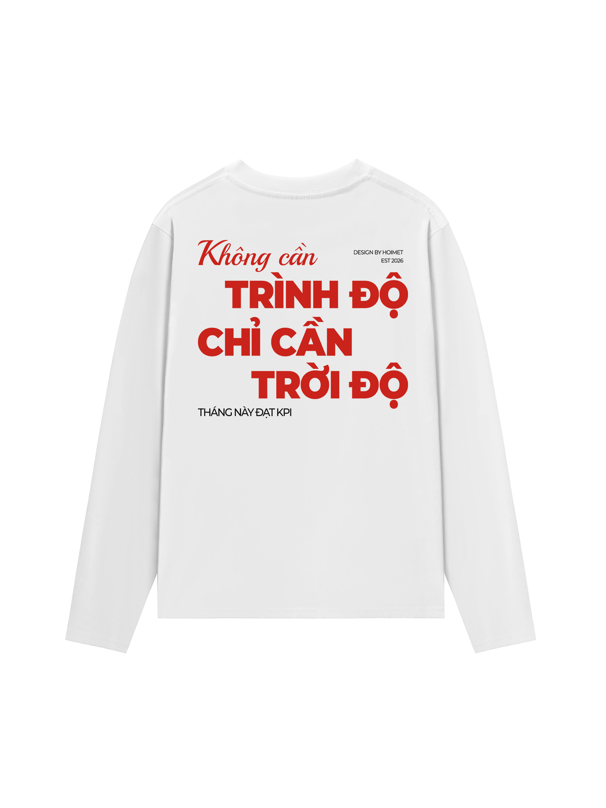 Áo Dài Tay Không Cần Trình Độ