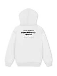 Áo Hoodie Nỉ Hai Da Con Sen