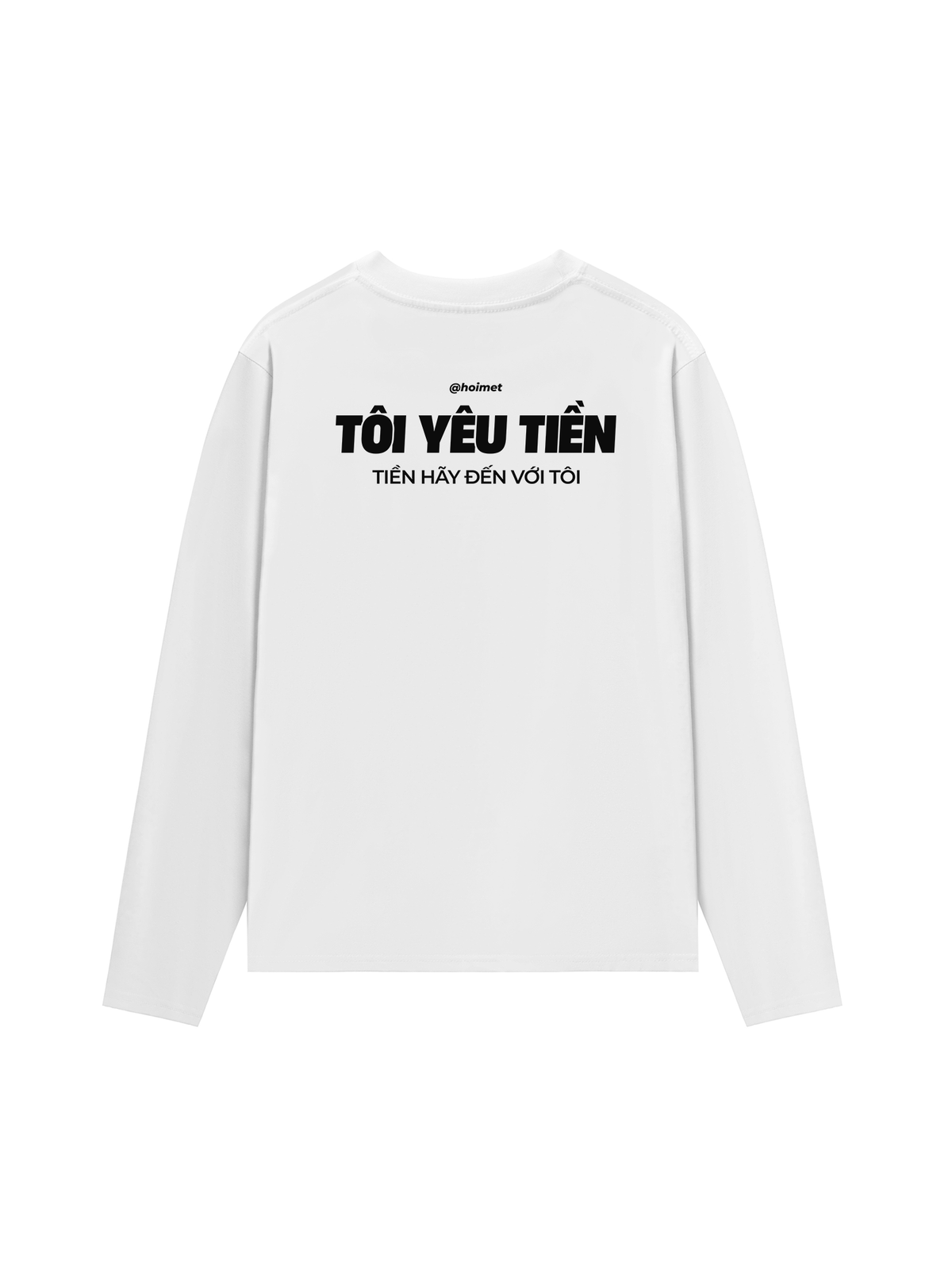 Áo Dài Tay Tôi Yêu Tiền