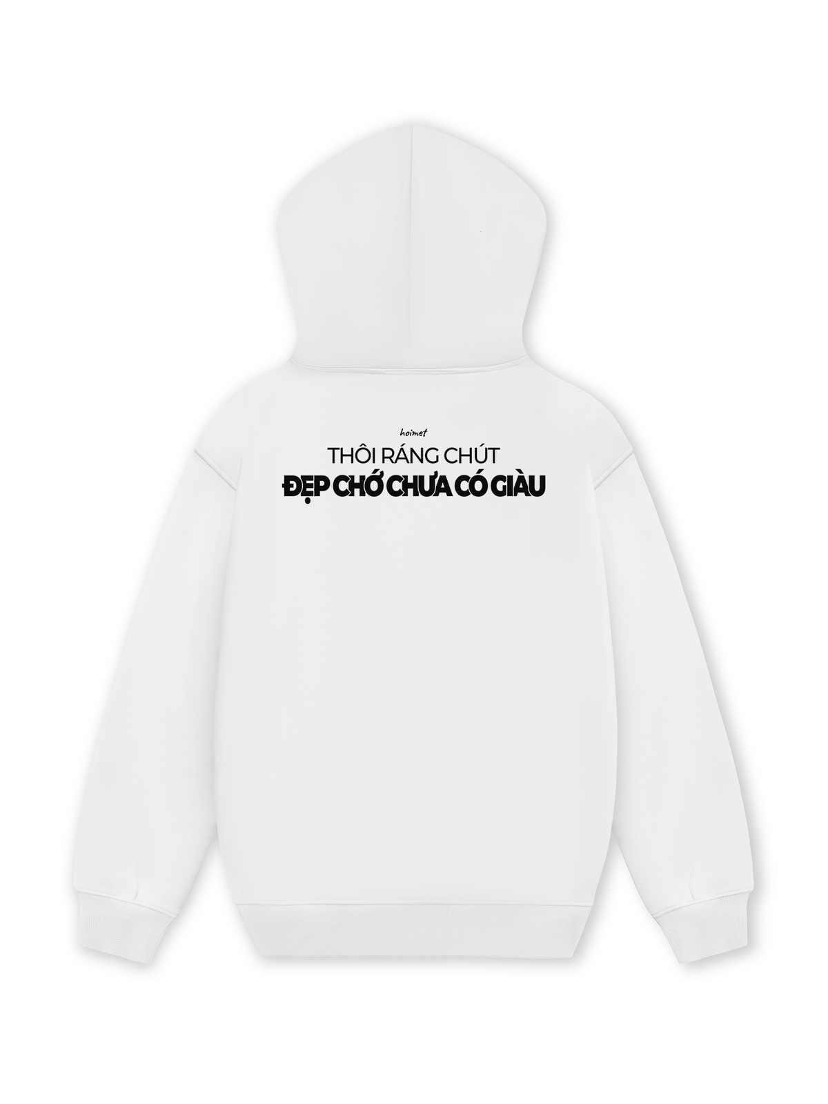 Áo Hoodie Nỉ Hai Da Đẹp Nhưng Không Giàu