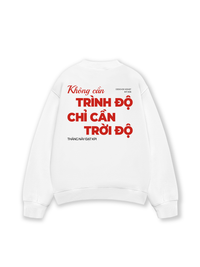 Áo Sweater Nỉ Hai Da Không Cần Trình Độ