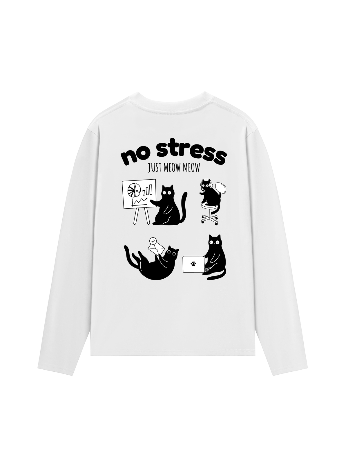 Áo Dài Tay No Stress