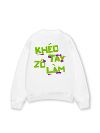 Áo Sweater Nỉ Hai Da Khéo Tay Zô Làm