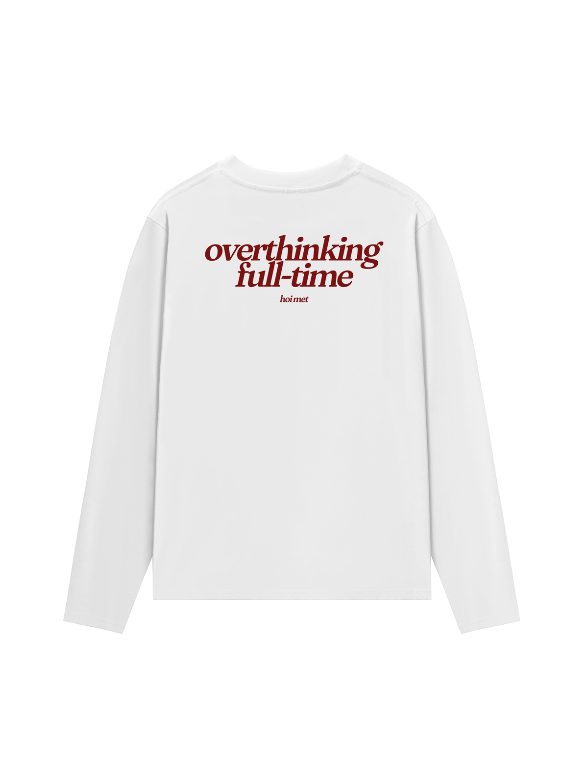 Áo Dài Tay Overthinking
