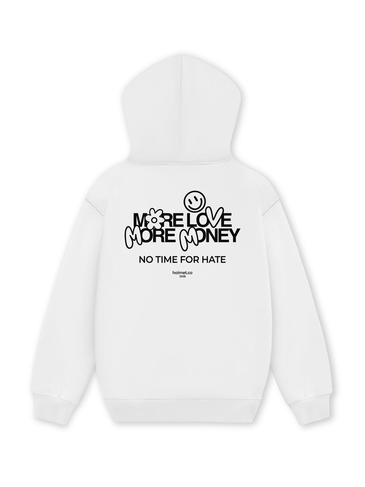 Áo Hoodie Nỉ Hai Da More Love More Money