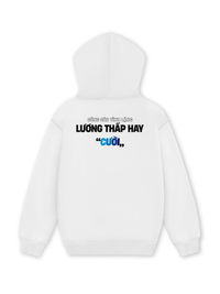 Áo Hoodie Nỉ Hai Da Lương Thấp Hay Cười