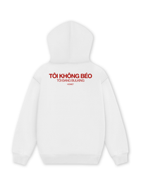 Áo Hoodie Nỉ Hai Da Tôi Không Béo