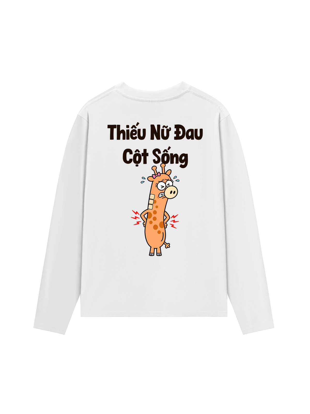Áo Dài Tay Thiếu Nữ Đau Cột Sống