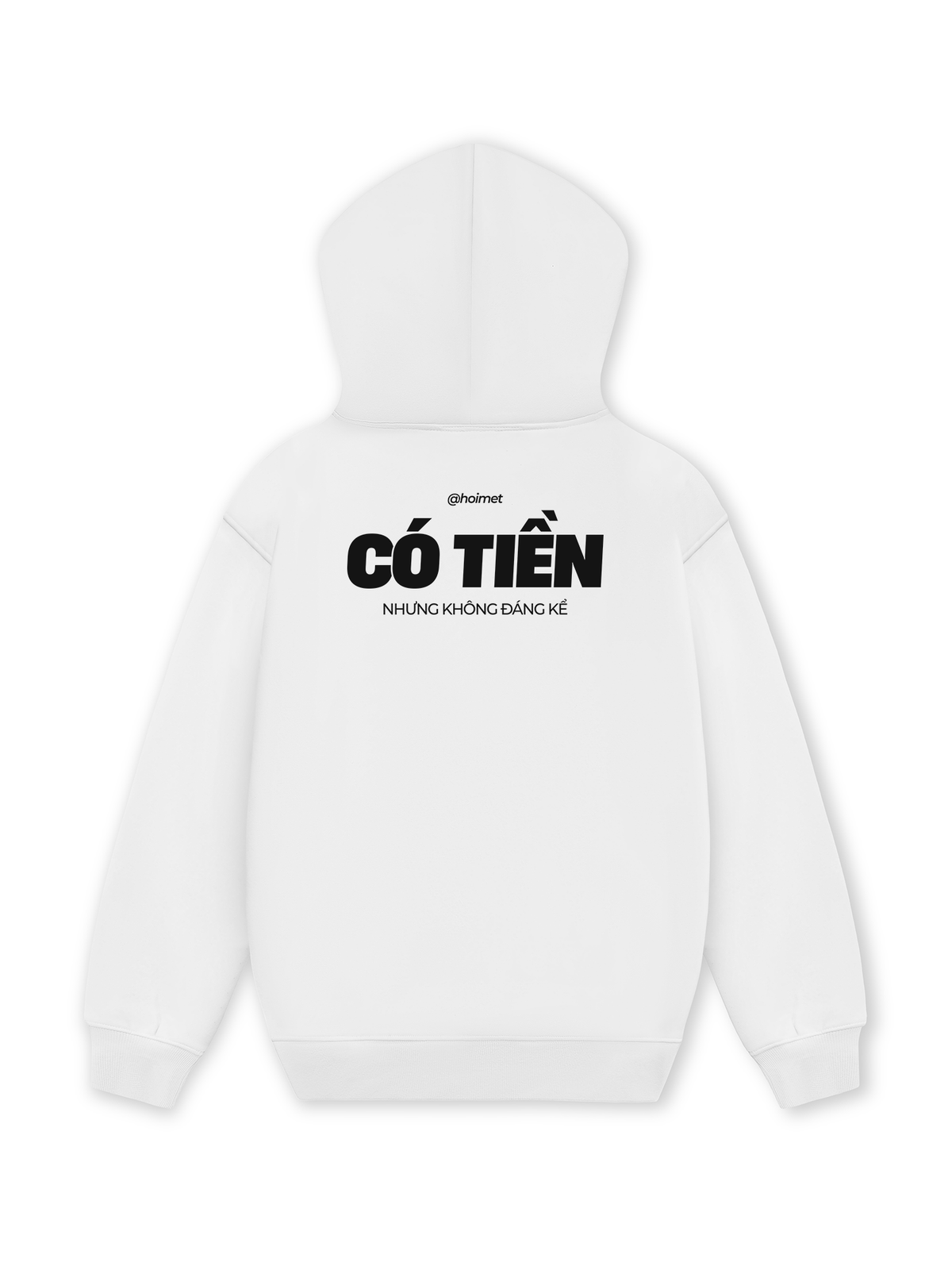 Áo Hoodie Nỉ Hai Da Có Tiền