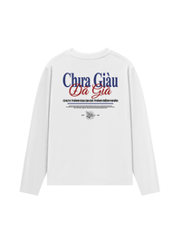 Áo Dài Tay Chưa Giàu Đã Già