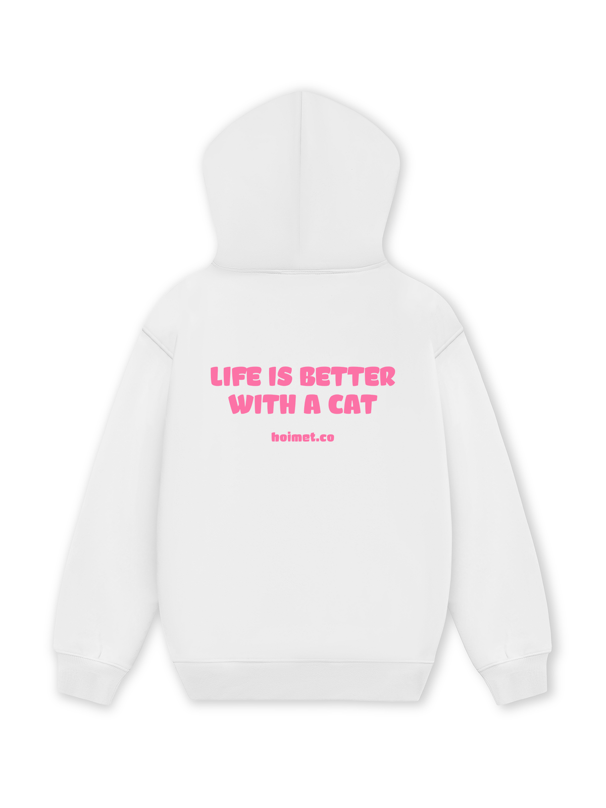 Áo Hoodie Nỉ Hai Da Life Is Better With A Cat