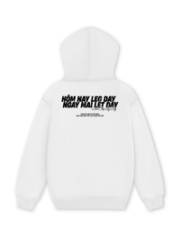 Áo Hoodie Nỉ Hai Da Lết Day