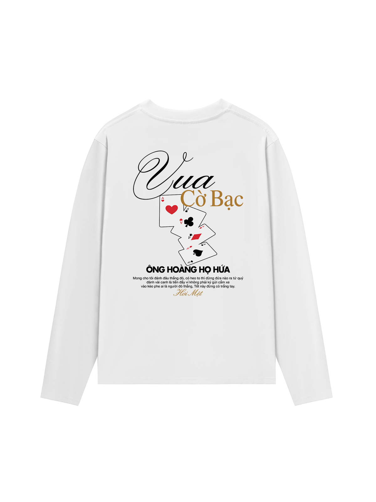 Áo Dài Tay Vua Cờ Bạc