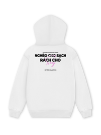 Áo Hoodie Nỉ Hai Da Nghèo Cho Sạch